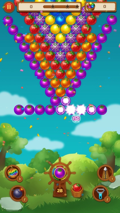 Bubble Shooter Fruits BlastPop