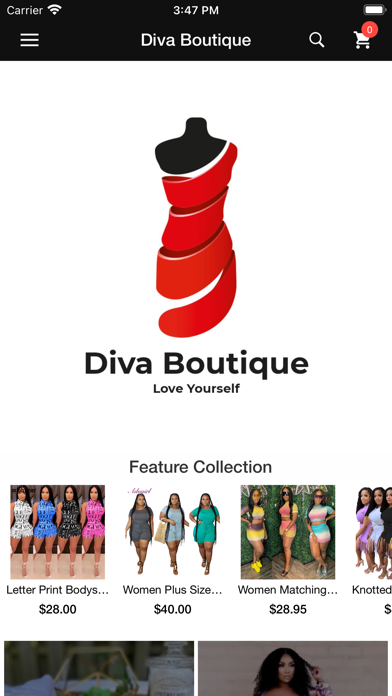 Diva Boutique Screenshot