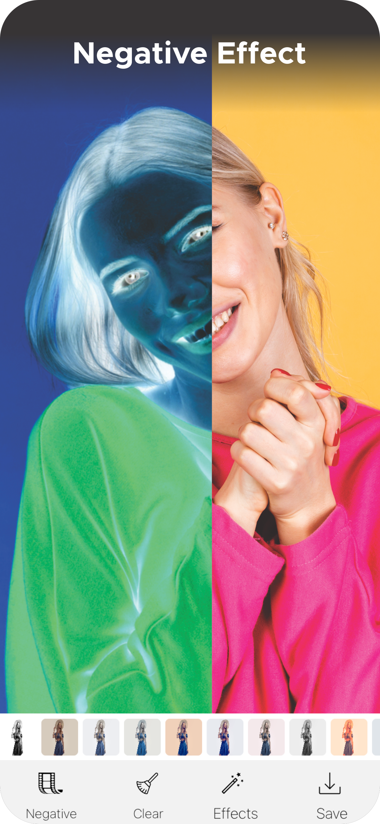 Negative Photo Effect