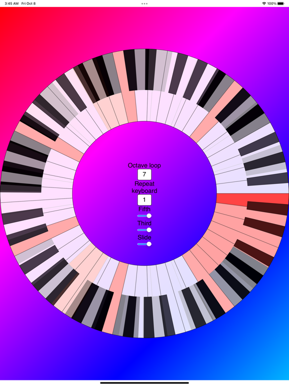 Screenshot #6 pour Circular Piano