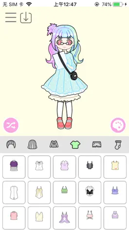 Game screenshot Pastel Girl Dressup hack