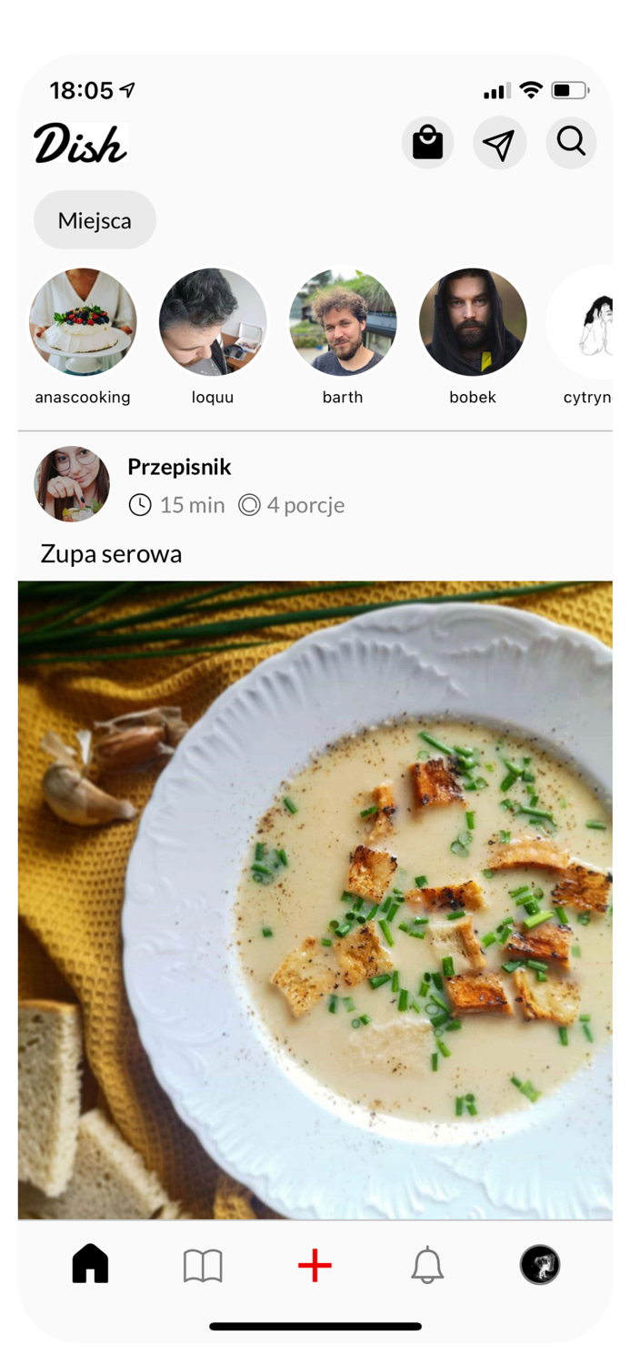 Dish - find the right food