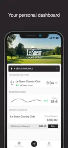 Le Sueur Country Club screenshot #1 for iPhone