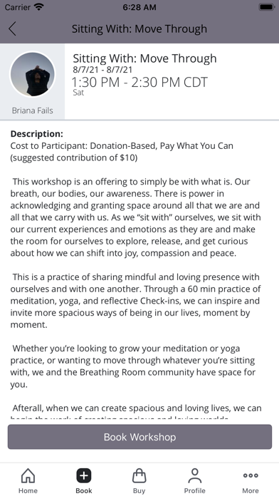 The Breathing Room - Houston Screenshot