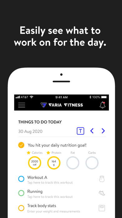 FARIA FITNESS Screenshot