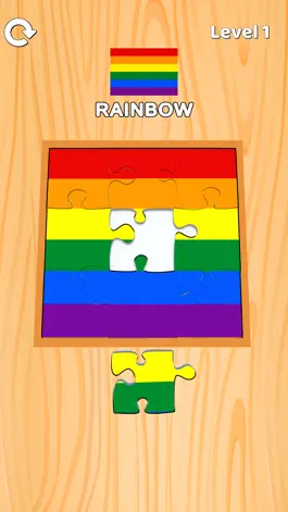 Game screenshot Flag Puzzle 3D - LGBT Jigsaw mod apk