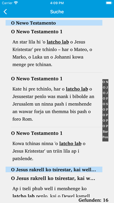 Bilderbibel in Sinti-Romanes Screenshot