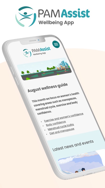 PAM Assist Wellbeing App