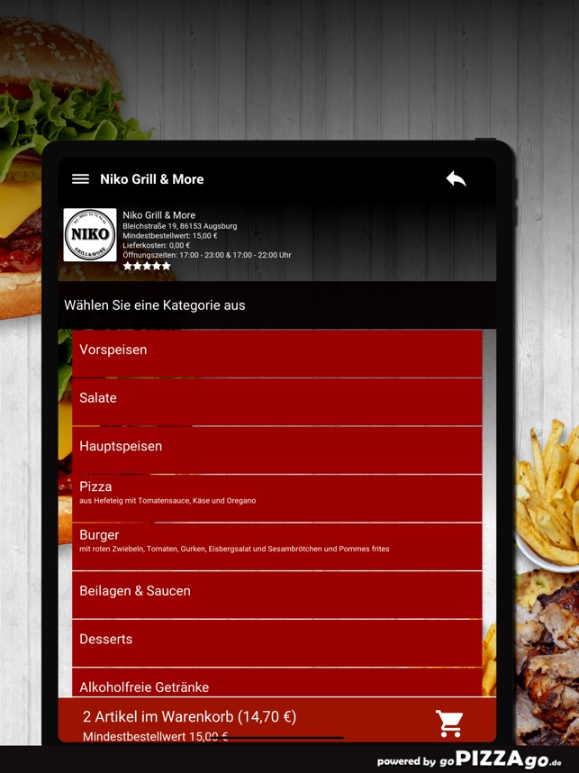 Niko Grill & More Augsburg on the App Store
