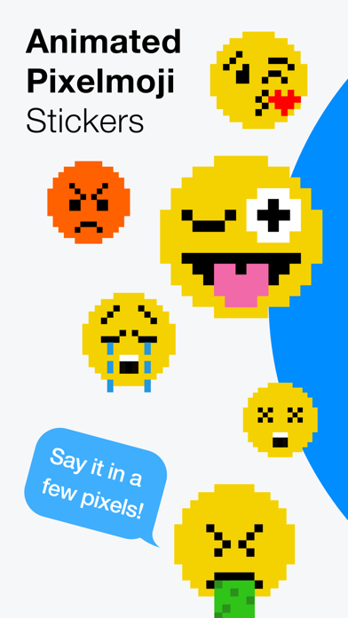 Screenshot #2 for Pixelmoji: Animated Stickers