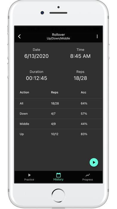 FoosTrainer Screenshot