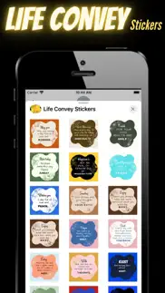 life convey stickers iphone screenshot 3
