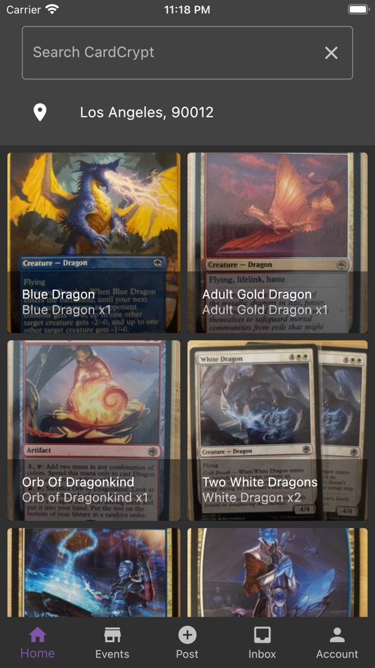 #1. Card Crypt: Local MTG Trading (iOS) Podle: Julian Lawrence