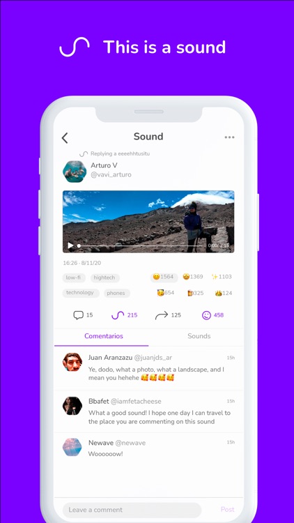 Soundn - Audio social network screenshot-3