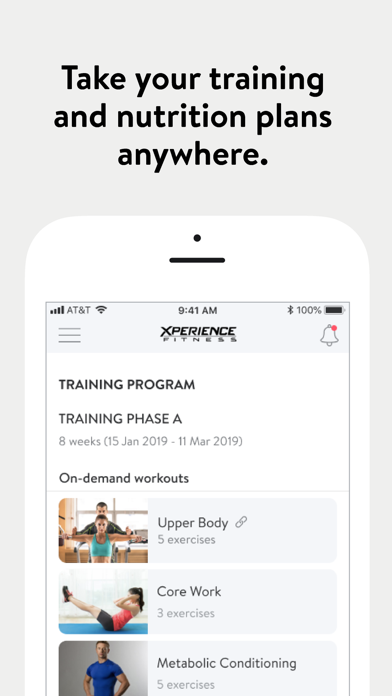My Xperience Fitness Screenshot