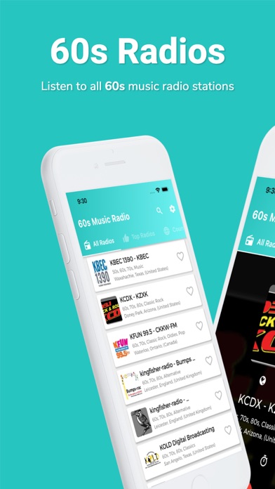 60s Music - 60s Radio Screenshot