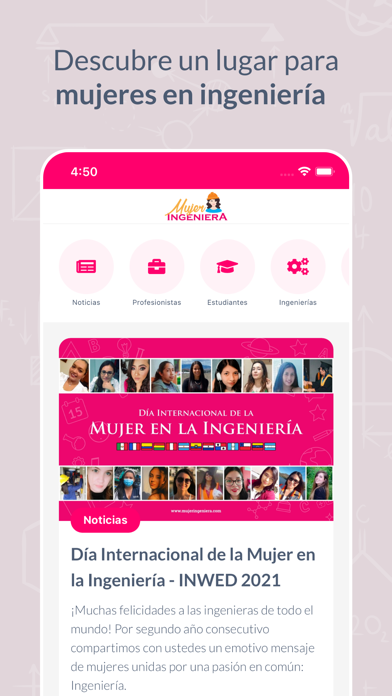 Mujer Ingeniera Screenshot