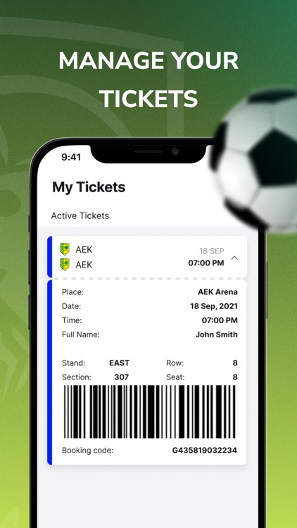 AEK TICKETS