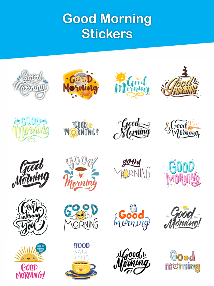 Good Morning Typography