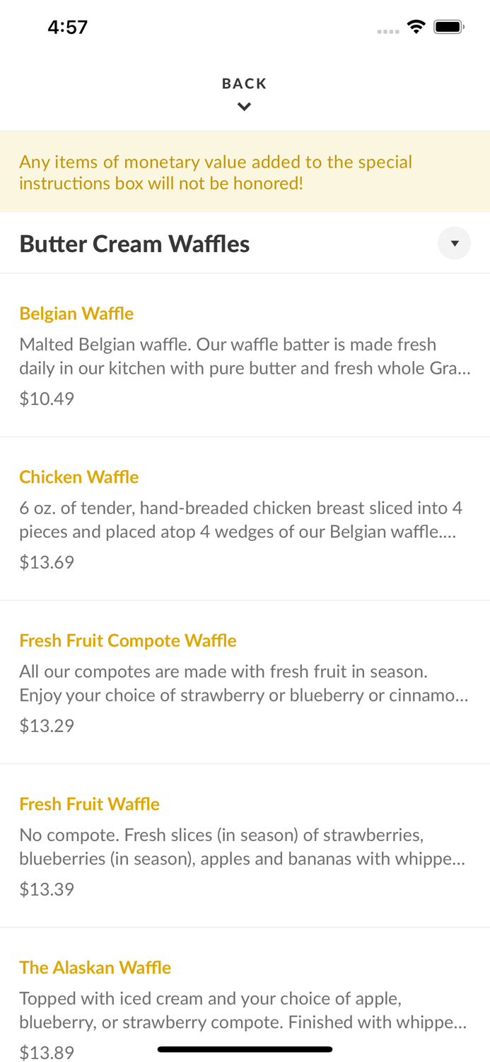 Golden Nugget Pancake