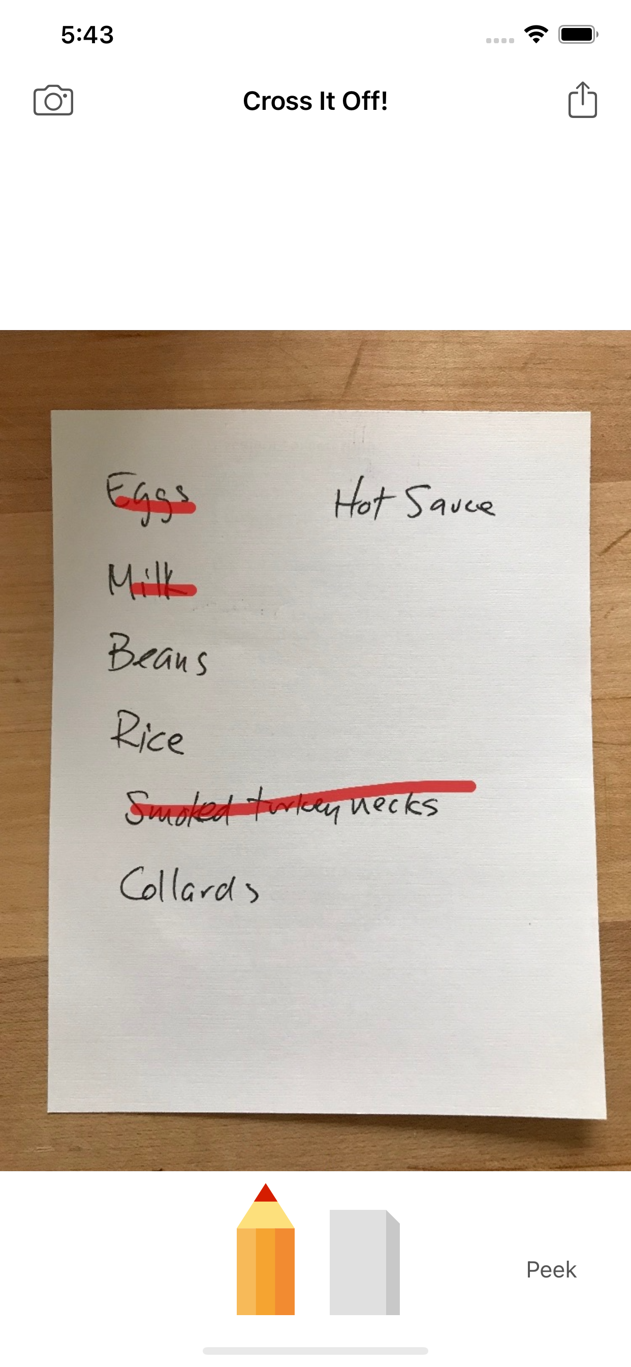 Cross It Off – Shopping & Todo