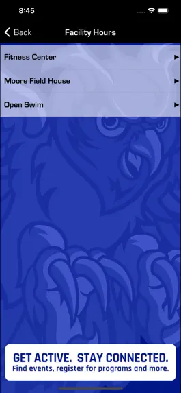 Game screenshot SCSU Recreation and Fitness apk