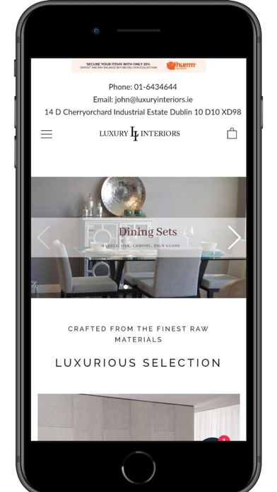 Screenshot #1 pour Luxury Interiors Ireland