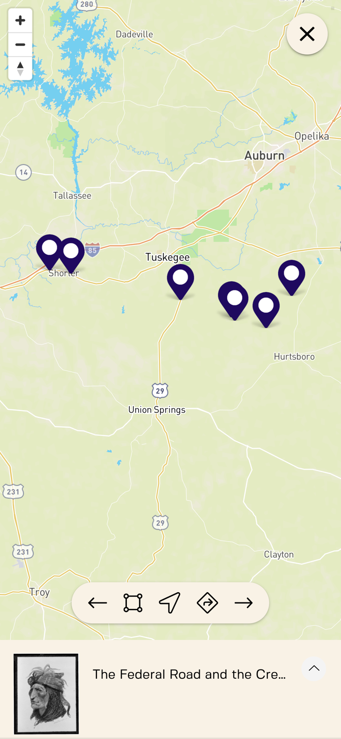 Traveling the Old Federal Road