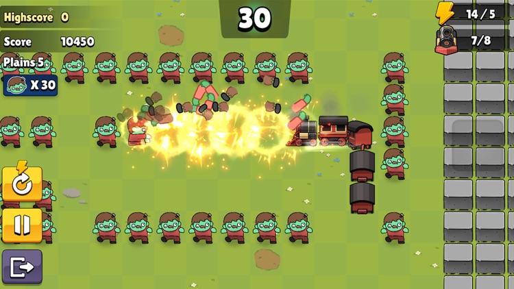 Zombie Train: Action Puzzle