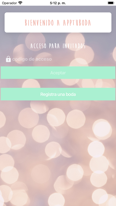 AppTuBoda Screenshot
