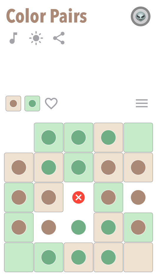 #1. Color Pairs - Puzzle (iOS) 来自: Bulent Colak