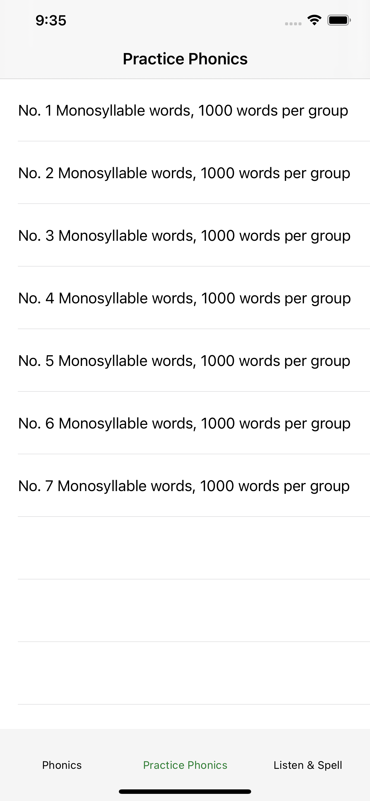 Phonics 7000