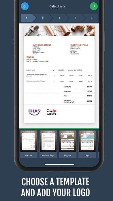 How to cancel & delete Invoice & Estimate Powered Now from iphone & ipad 1