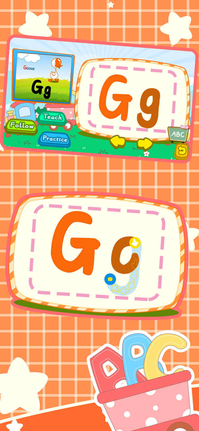 Alphabet English ABC Writing