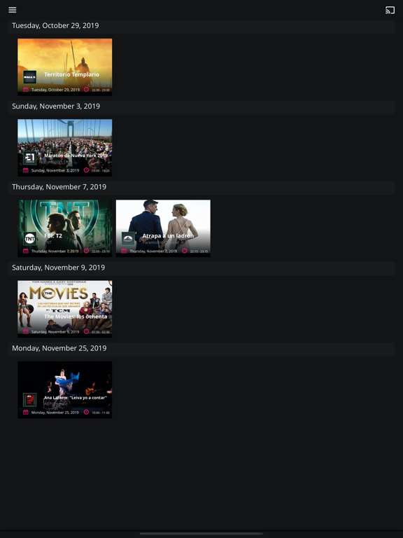 Screenshot #5 pour Fibergy TV