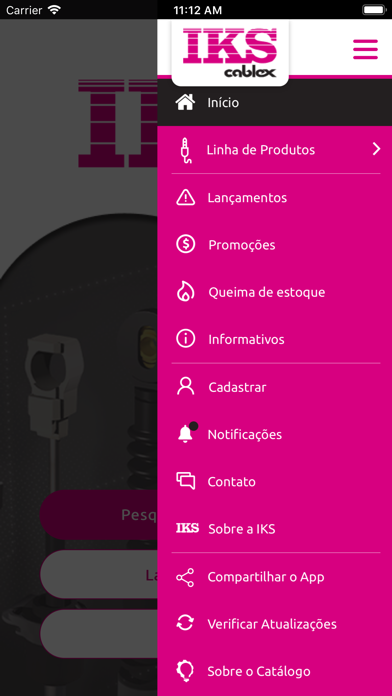 IKS Cablex - Catálogo Screenshot