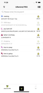 URemind PRO screenshot #2 for iPhone