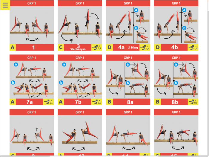 3D Gym Men - FB Curves