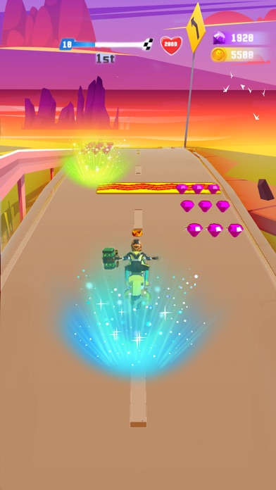 Racing Clash - Road Smash Moto Screenshot