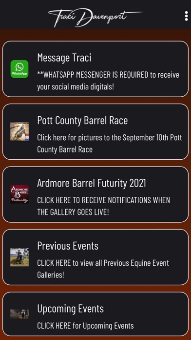 Traci Davenport Photography Screenshot