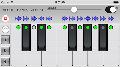 Screenshot #1 pour ME MIDI Sampler