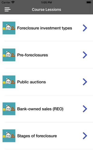 Foreclosure real estate invest Screenshot