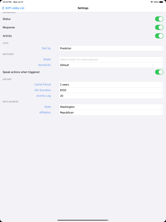 Voter Science Fundraiser