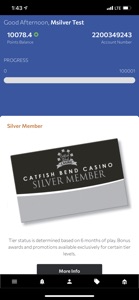 Catfish Bend Casino Rewards screenshot #2 for iPhone