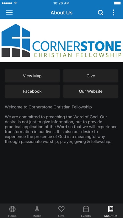 Cornerstone MB Screenshot