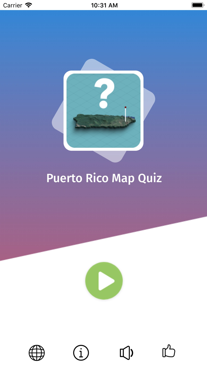 Puerto Rico Regions Map Quiz
