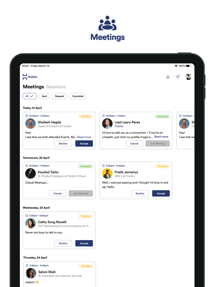 CRB’s ISS2021 Event App