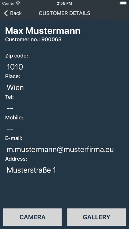 MOTIONDATA VECTOR Photo App