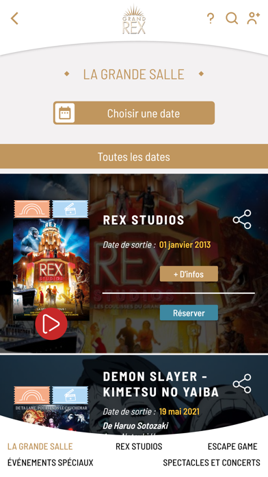 Screenshot #3 pour Le Grand Rex