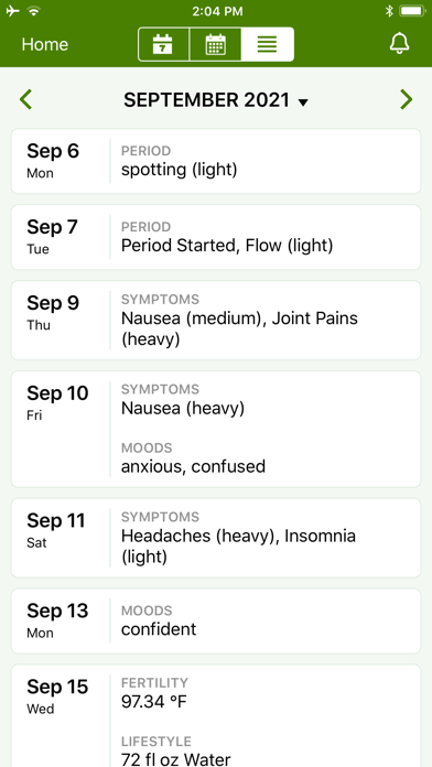 Period Tracker by GP Apps Screenshot